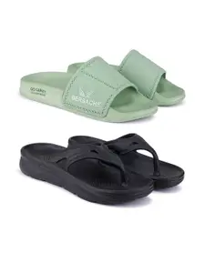 BERSACHE Men Multi Rubber Sandals