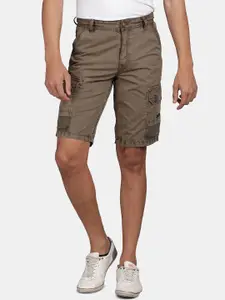 t-base Men Solid Cargo Shorts