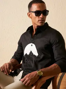 DENNISON Men Rubber Printed Casual Shirt