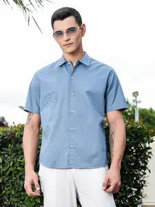 Thomas Scott Men Premium Floral Casual Shirt