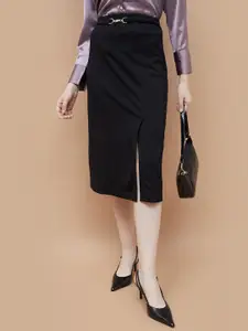 CODE by Lifestyle Straight Knee Length  
Skirts