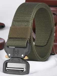 The Roadster Lifestyle Co. Men Textured Durable Belt