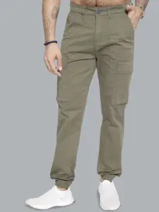DIVISIVE Men Relaxed Slim Fit Cargos