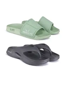 BERSACHE Men Set of 2 Comfort Sandals
