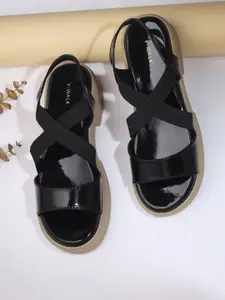 V-WALK Women Open Toe Flats