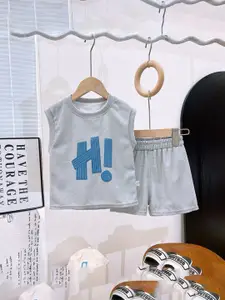 StyleCast x Revolte Boys Printed T-shirt with Shorts