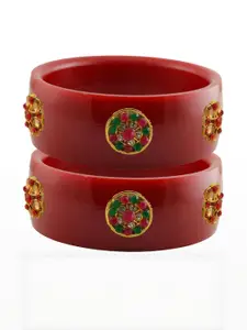 Vidhya Kangan Brass Crystals Bangle