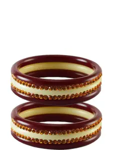 Vidhya Kangan Brass Crystals Bangle