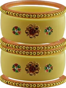 Vidhya Kangan Brass Crystals Bangle