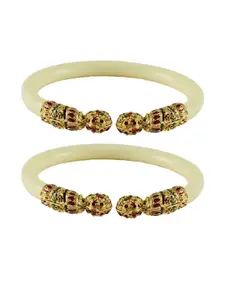 Vidhya Kangan Brass Crystals Bangle