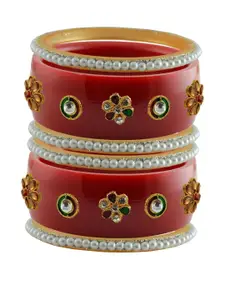 Vidhya Kangan Brass Crystals Bangle