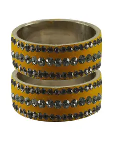 Vidhya Kangan Brass Crystals Bangle