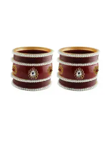 Vidhya Kangan Brass Crystals Bangle