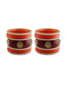 Vidhya Kangan Brass Crystals Bangle