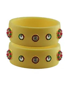 Vidhya Kangan Brass Crystals Bangle