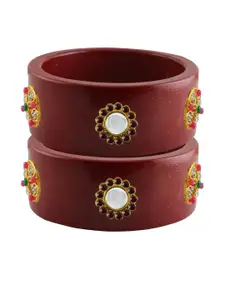 Vidhya Kangan Brass Crystals Bangle
