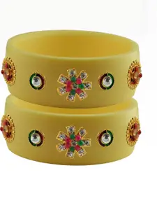 Vidhya Kangan Brass Crystals Bangle