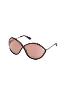 Tom Ford Women Butterfly Sunglasses with UV Protected Lens FT0528 70 52Z