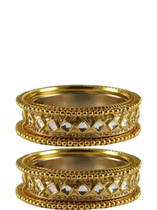 Vidhya Kangan Brass Crystals Bangle