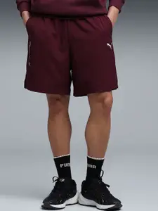 PUMA Motorsport Men Solid Mid-Rise Regular Fit Outdoor Shorts