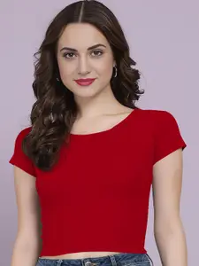 Dream Beauty Fashion Women Fitted Crop Top