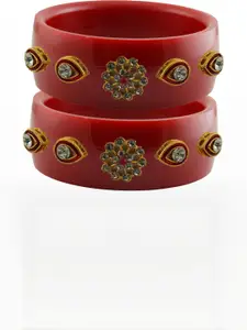 Vidhya Kangan Brass Crystals Bangle