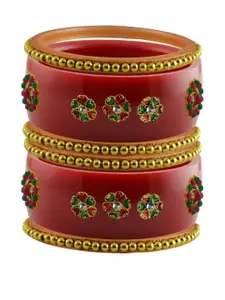 Vidhya Kangan Brass Crystals Bangle
