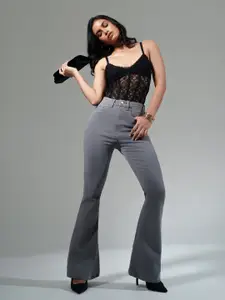 FREAKINS Women Bootcut High-Rise Stretchable Jeans