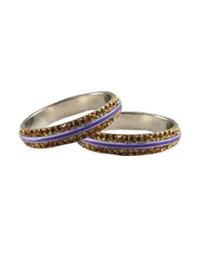 Vidhya Kangan Brass Crystals Bangle