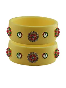Vidhya Kangan Brass Crystals Bangle