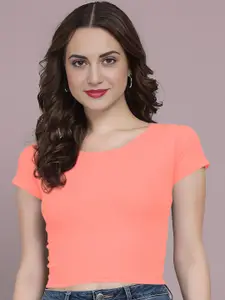 Dream Beauty Fashion Women Fitted Crop Top