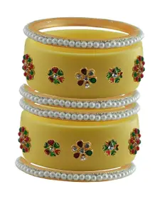 Vidhya Kangan Brass Crystals Bangle