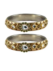 Vidhya Kangan Brass Crystals Bangle