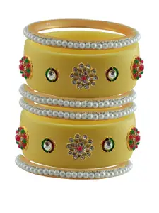 Vidhya Kangan Brass Crystals Bangle