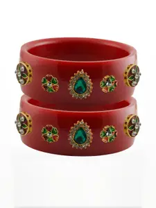 Vidhya Kangan Brass Crystals Bangle