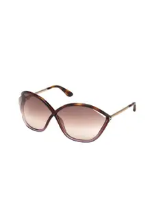 Tom Ford Women Oversized Sunglasses FT0529 71 56F