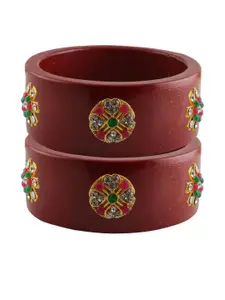 Vidhya Kangan Brass Crystals Bangle