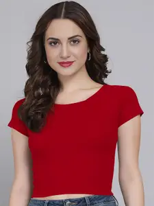 Dream Beauty Fashion Women Fitted Crop Top