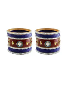 Vidhya Kangan Brass Crystals Bangle