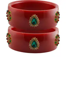 Vidhya Kangan Brass Crystals Bangle
