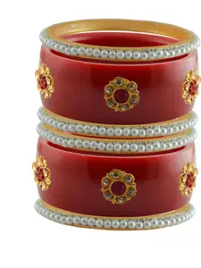 Vidhya Kangan Brass Crystals Bangle