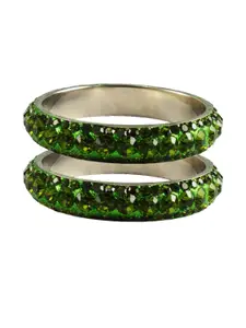 Vidhya Kangan Brass Crystals Bangle