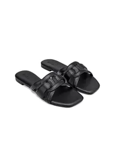 ROSSO BRUNELLO Women Open Toe Flats