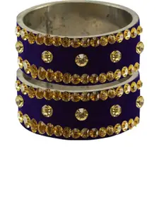 Vidhya Kangan Brass Crystals Bangle