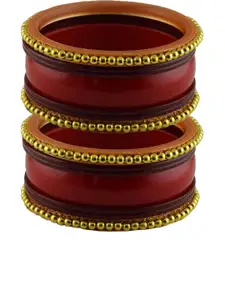 Vidhya Kangan Brass Crystals Bangle