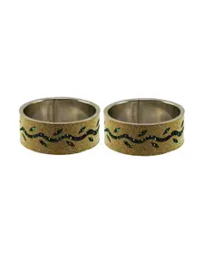 Vidhya Kangan Brass Crystals Bangle