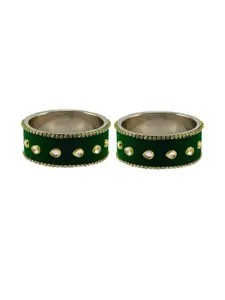 Vidhya Kangan Brass Crystals Bangle