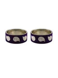 Vidhya Kangan Brass Crystals Bangle