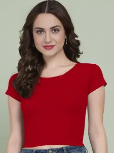 Dream Beauty Fashion Women Fitted Crop Top