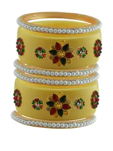 Vidhya Kangan Brass Crystals Bangle